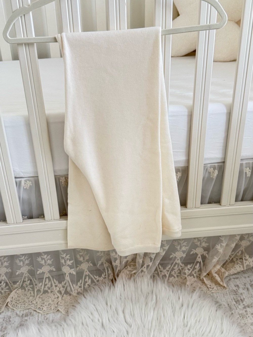 H&M Cream Ribbed Knit Top - Picture 3 of 5